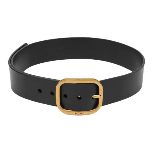LOEWE Латунные кожаные ремни для женщин