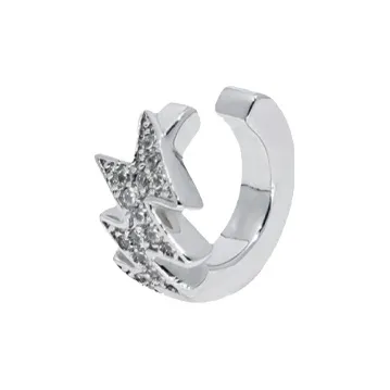 KiNGZiT Сплав Нижняя заколка On Серьги Унисекс