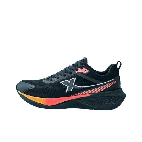 XTEP Speed 5,0LITE Slip-resistant Abrasion-resistant Low-top Беговые кроссовки Мужские Черные Розовые