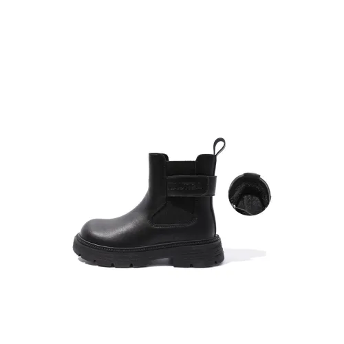 NAUTICA Детские кожаные сапоги High Top Черные Kids