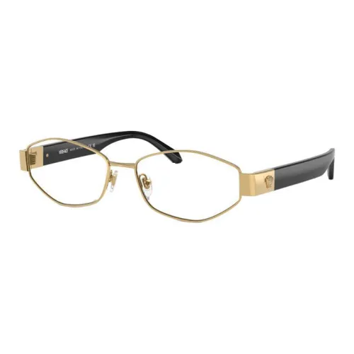 VERSACE Нерегулярная форма Оправы для очков Унисекс Черный