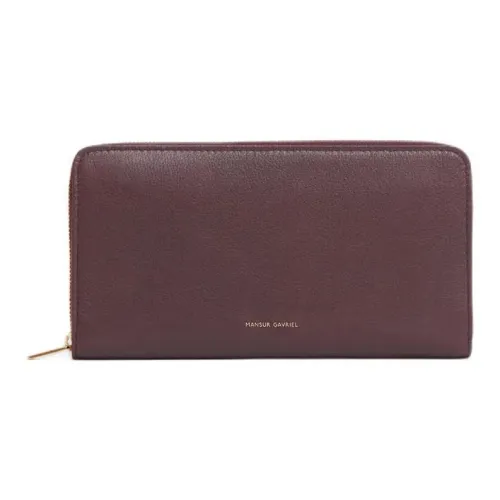 MANSUR GAVRIEL Телячья кожа Кошелек Женские Бургунди