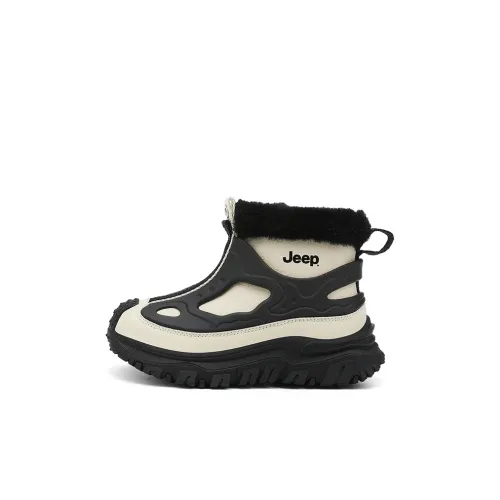 JEEP Высокие Топы Детские Ботинки Хаки Коричневый Обсидиан Черный Детский