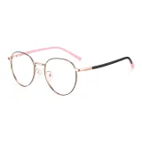 Чёрный с розовым золотом T69