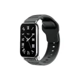 Рельефный силиконовый ремешок - армейский зеленый