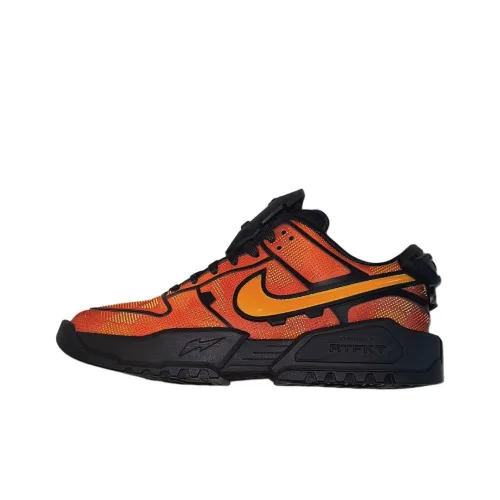 RTFKT x Nike Slip-resistant Abrasion-resistant Low Top Casual Shoes Unisex Orange Red RTFKT x Nike Противоскользящие Износостойкие Низкие Кеды Повседневная Обувь Унисекс Оранжевый Красный