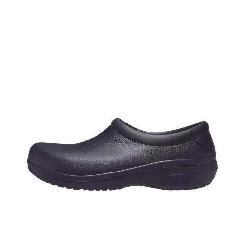 Crocs On The Clock Повседневный Низкий Топ Черный Унисекс