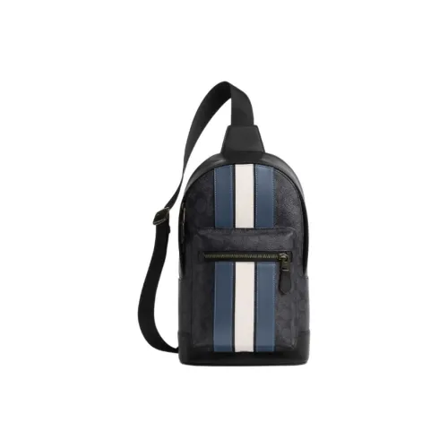 COACH West Кожа Сумка через плечо Маленькая Мужская