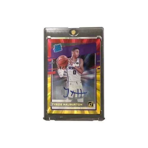 Панини 2020 21 Дюрекс Haliburton Фирменный Рефракция Карта Товар пройдет Спортивные карты 1 шт