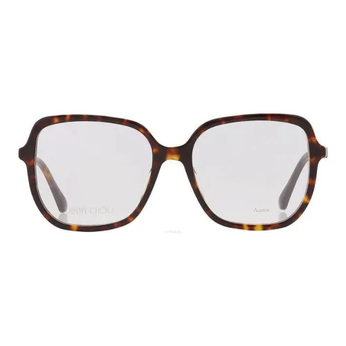 Jimmy Choo Пластик Ацетат Металл Квадратные Оправы для очков Женские Черепаховый