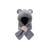 Звездное небо Медвежонок Комплект из двух частей - Серый