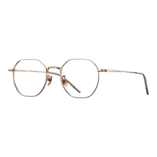 KODAK Титан Нерегулярная форма Оправы для очков Унисекс Розово-золотой