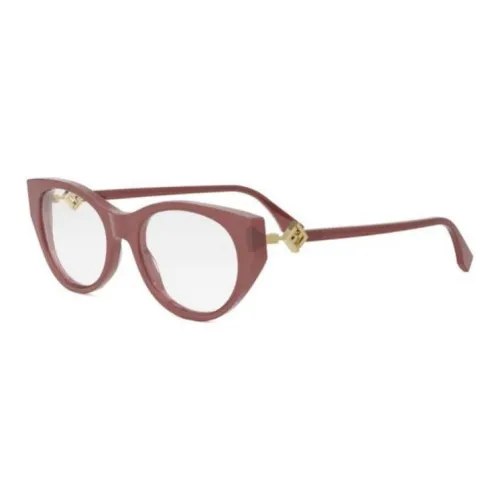 FENDI Кошачий глаз Оправы для очков Женские Красные