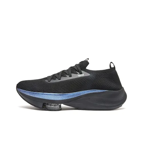 VOIT Беговые кроссовки Low Top Черные Унисекс