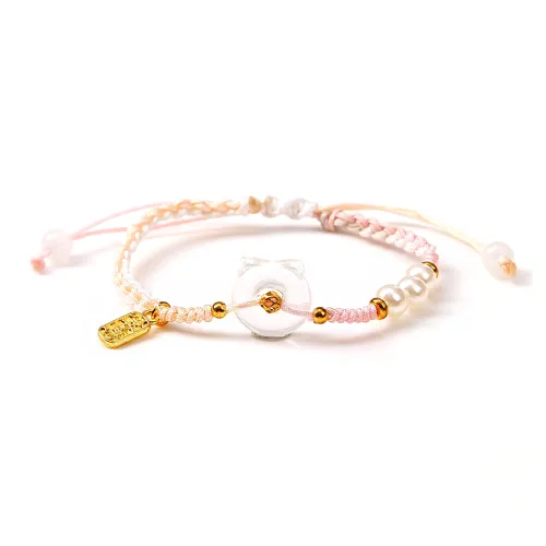 JIAFULAI Цветное стекло Браслеты Унисекс