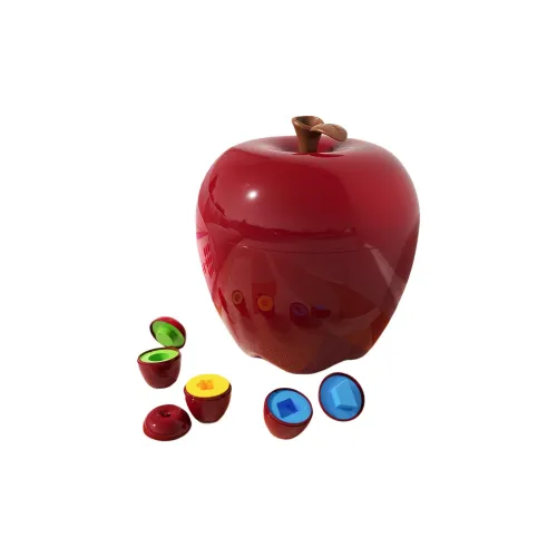 YISBRO Яблоко Форма Сочетание Тренировки Координации Рука-Глаз 3D-Пазл Раннее Образование GEOMETRY Форма Игрушки