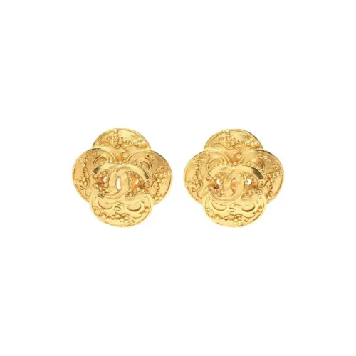 CHANEL Металлические серьги Clip ON унисекс