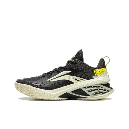 LiNing Air Raid 11 Амортизация Противоскользящий Легкий Низкий Топ Баскетбольные Кроссовки для Игры Мужской Черный Серый