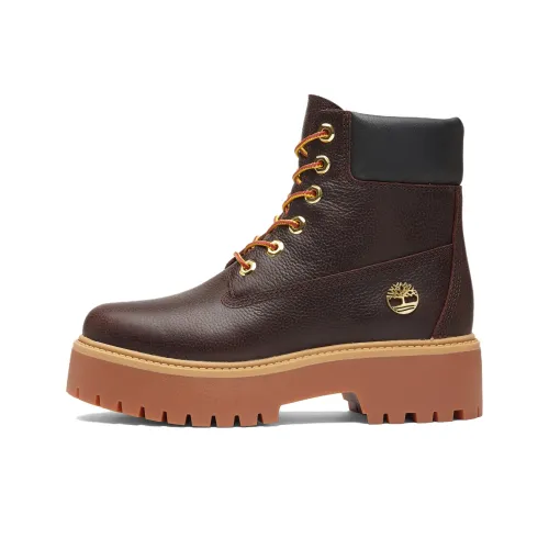 Timberland Короткий Мартин Ботинок Женские Коричневый