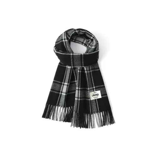 JEEP Искусственный кашемир Вязаные шарфы Унисекс Многоцветный