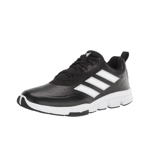 Adidas Speed Trainer 5 Slip-Resistant Abrasion-Resistant Low-Top Training Shoes Men's Black White Adidas Speed Trainer 5 Противоскользящие Устойчивые к истиранию Низкие Кроссовки для тренировок Мужские Черно-белые