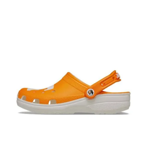 Crocs Classic Clog Sabo Унисекс Желтый Белый