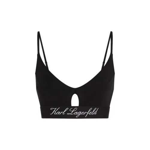 Karl Lagerfeld FW24 Бюстгальтер Женский Черный