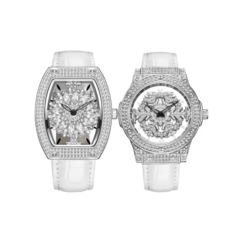 MINIFOCUS Кварцевый механизм Часы Унисекс Циферблат с Skeleton