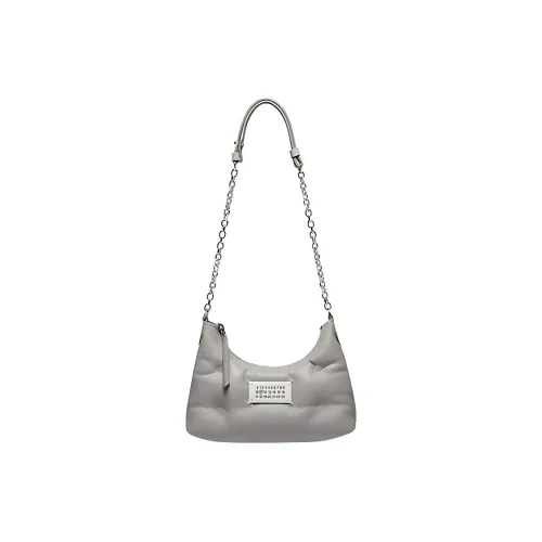 Maison Margiela Напп Кожа Сумка через плечо Экстра мини Женская Бежевая