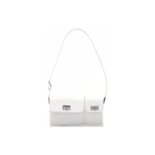 By Far Billy Искусственная кожа Сумка через плечо Женская Белая