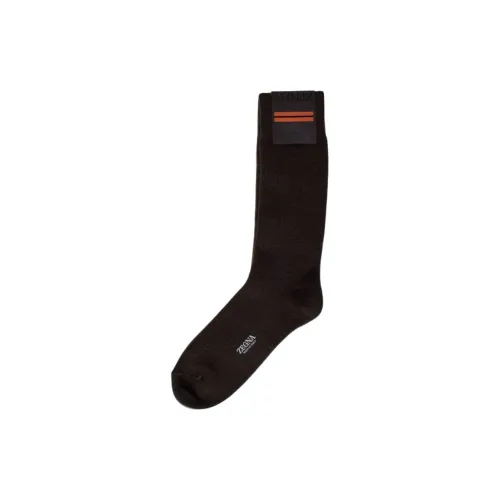 Ermenegildo Zegna 1 шт Черный Унисекс MID Носки до икры