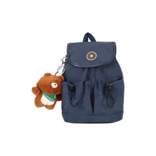 DANNYBEAR Ткань Рюкзак Стандартный Унисекс Темно-синий