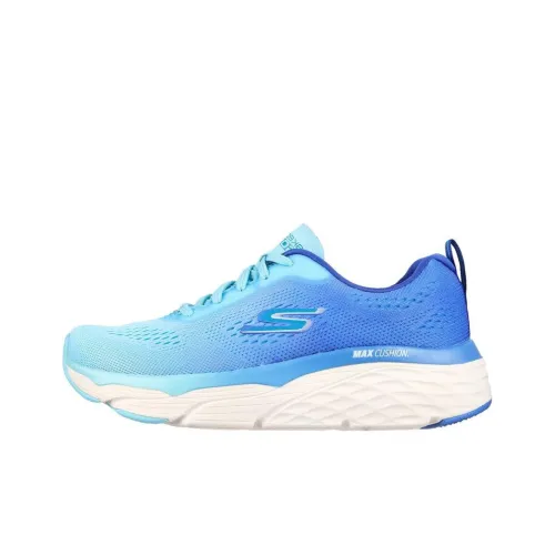 Skechers MAX CUSHIONING ELITE Низкие Беговые Кроссовки Женские Синие