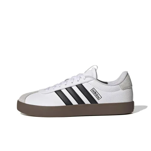 Adidas Vl Court 3,0 Low Топ Скейтборд Кроссовки Унисекс Белый