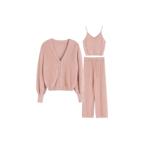 WANANNI Пижамный комплект женский розовый