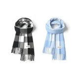 Чёрный Белый Клетка + Синий Белый Клетка