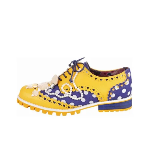 IRREGULAR CHOICE Женские повседневные туфли Желто-синий Женские