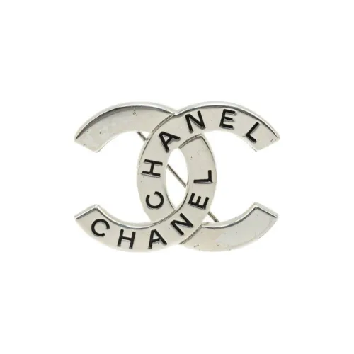CHANEL Броши из латуни Женское серебро