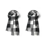 Чёрный Белый Клетка + Чёрный Белый Клетка