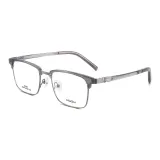 Прозрачно-серый металлический C02 только оправа