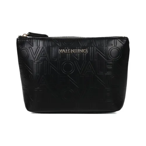 Valentino Подражательная кожа Туалетная сумка Женская Черная