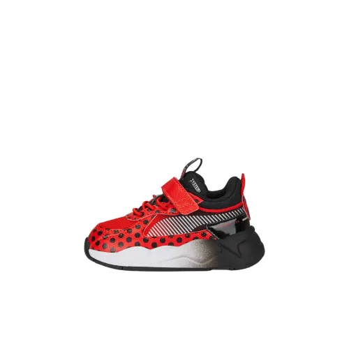 MIRACULOUS X PUMA RS X Low Топ Обувь для малышей Черный Красный Infant And Toddler