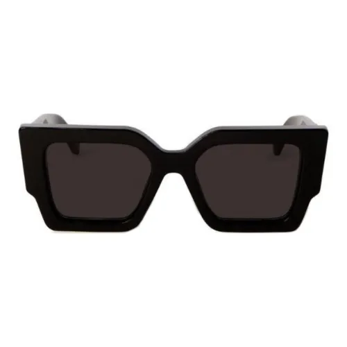 OFF Белый Ацетат Квадратные Солнцезащитные Очки Женские Черные