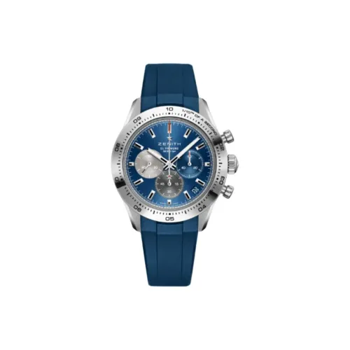 ZENITH Автоматический Механический Movement Унисекс Часы 41 мм Синие