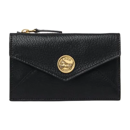 Chloe Кошелек из козьей кожи маленький женский черный