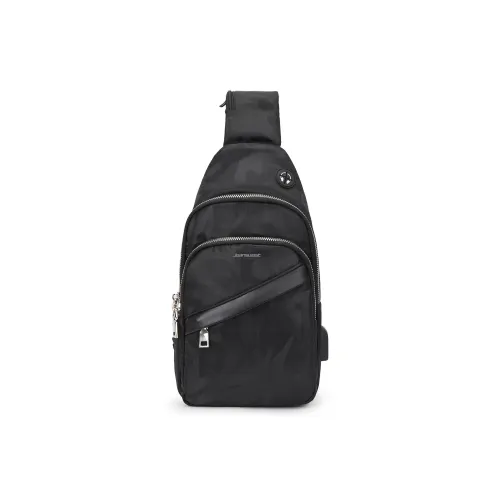 JEANSWEST Сумка через плечо Sling сумка Сумка на плечо Рюкзак Обычный Мужской Камуфляжный черный