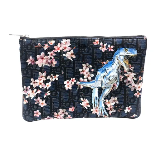 DIOR Ткань Клатч Унисекс Многоцветный