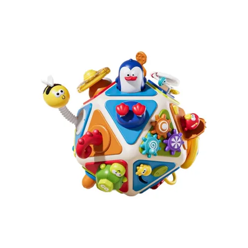 Teacher Lin 21 In 1 Ракетка Драм Полиэдр Кубик Рубика Съемный Busy Мяч Развивающие игрушки