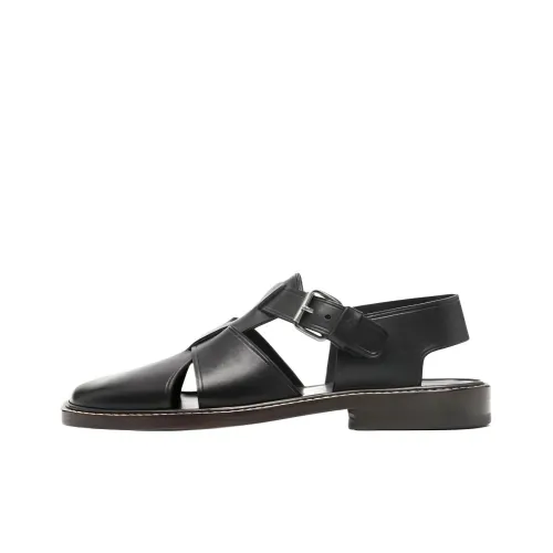 Сандалии Lemaire в римском стиле женские черные