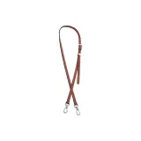 Коньяк - Перфорированная серебряная пряжка + Длинная лямка с серебряной пряжкой (Бежевый ремень) [Перфорированный набор]